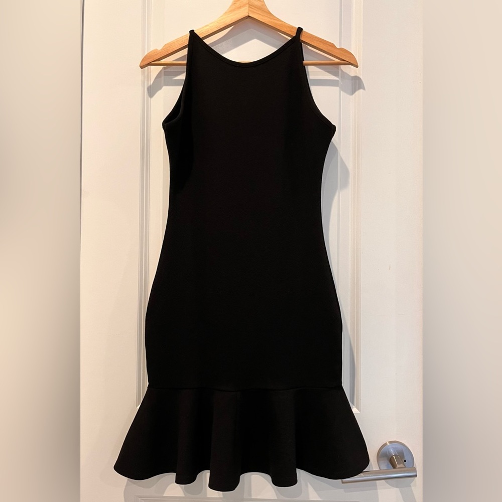 Boohoo Little Black Skater Dress - Fit and Flared